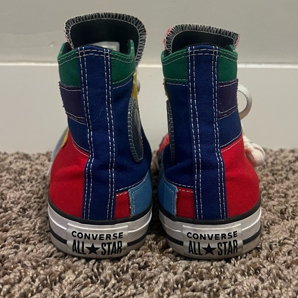 Multicolor patchwork Allstar Converse - Picture 2 of 5